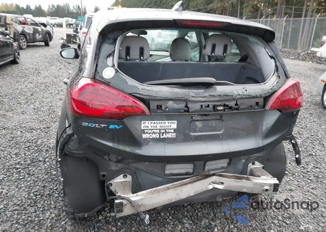 2017 Chevrolet Bolt Ev Lt из США, поврежденный, VIN 1G1FW6S00H4187293